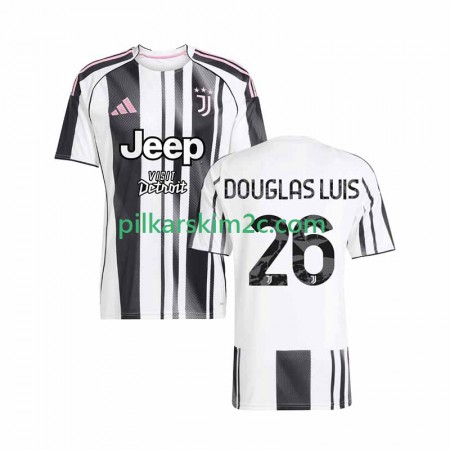 Koszulka Juventus Douglas Luiz 26 Główna 2025/26 Koszulki Piłkarskie